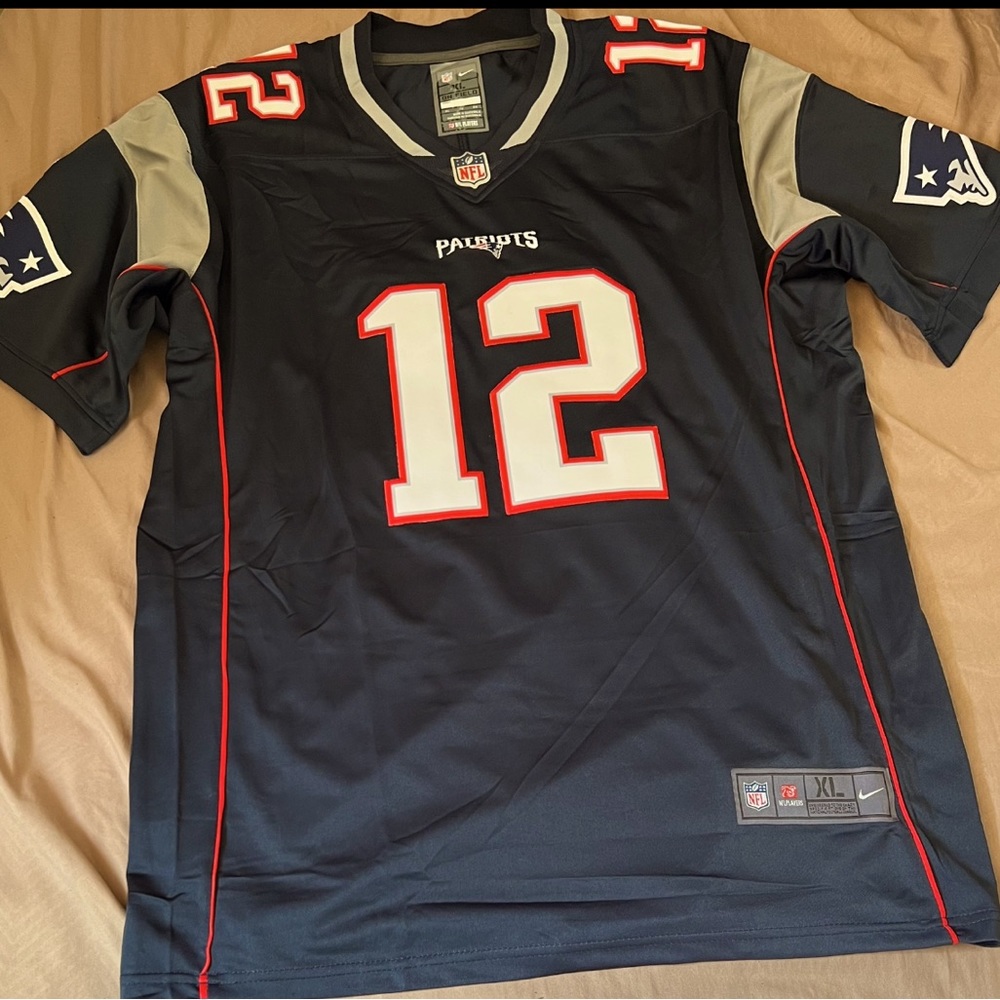 Tom Brady New England patriots jersey